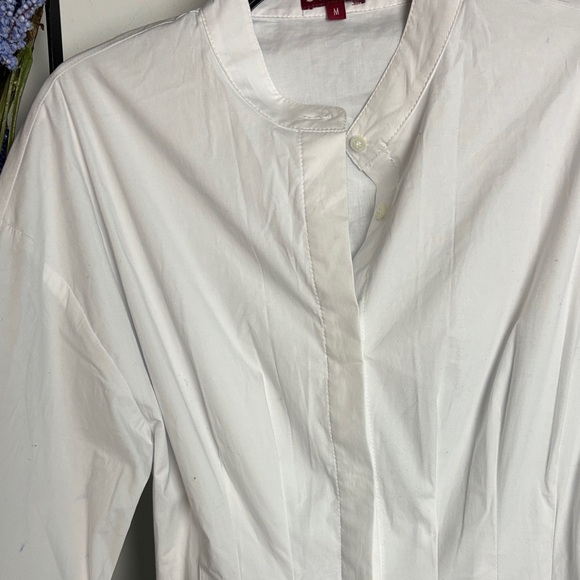 Staud Lorenza midi dress white sold out online - Picture 4 of 15